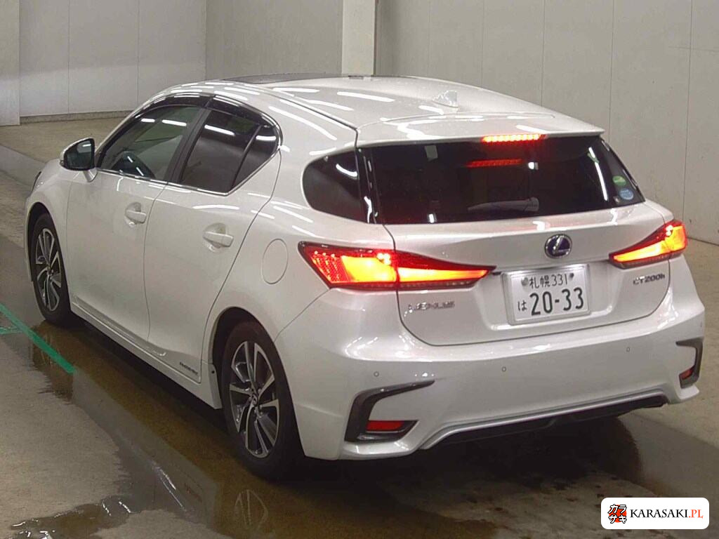 Lexus CT 2018 z aukcji japońskiej
