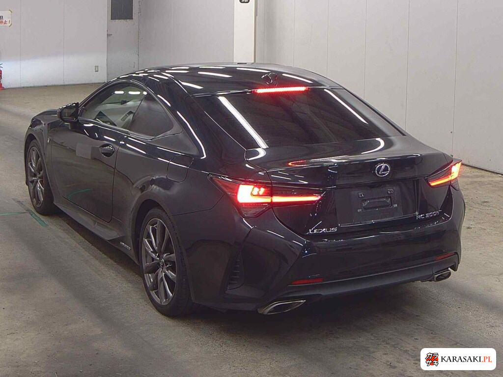 Lexus RC 2019 z aukcji japońskiej