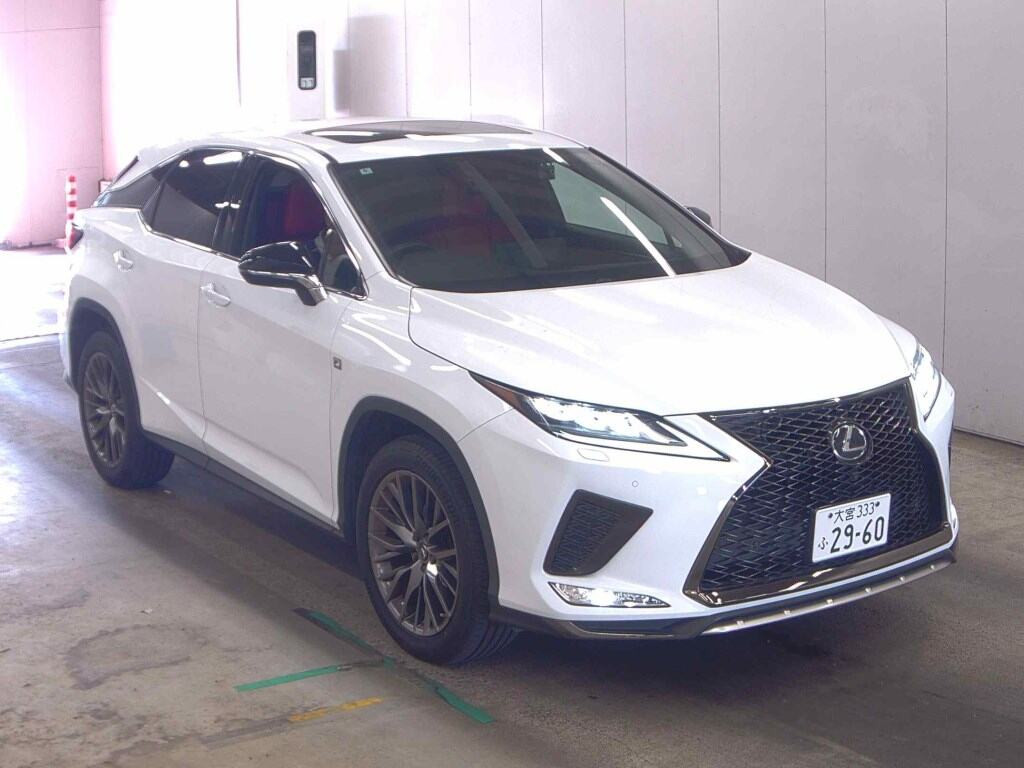 Lexus RX 2022 z aukcji japońskiej