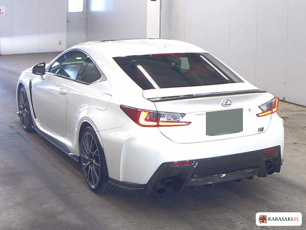 Lexus RC F 2014 z aukcji japońskiej