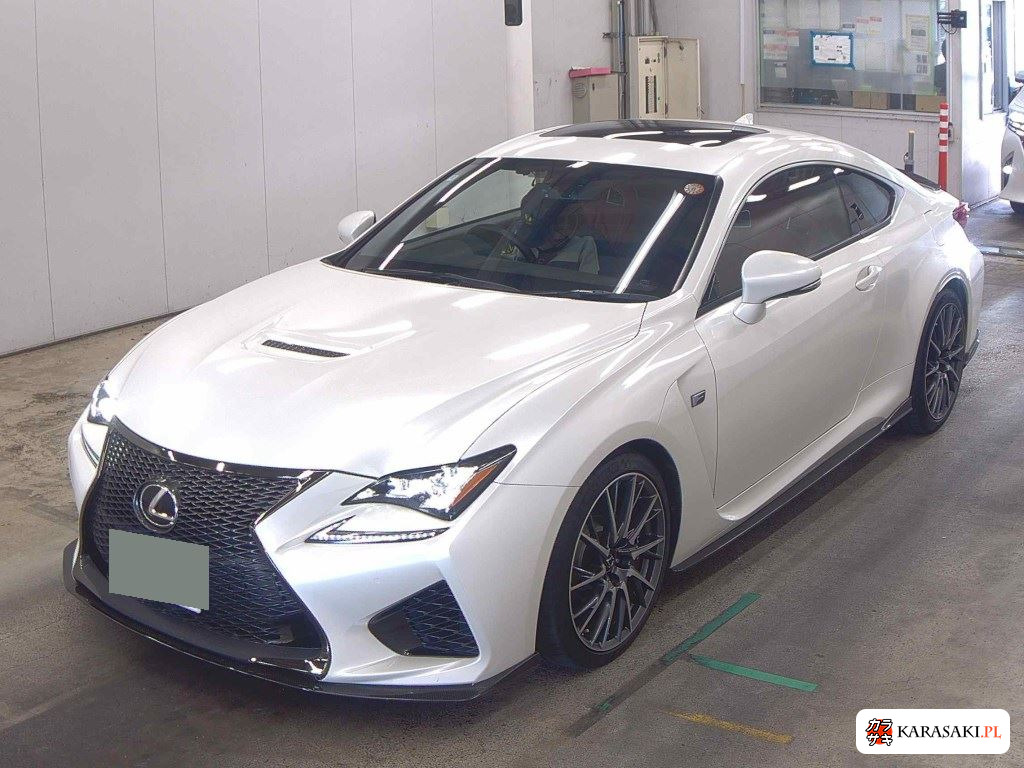 Lexus RC F 2014 z aukcji japońskiej