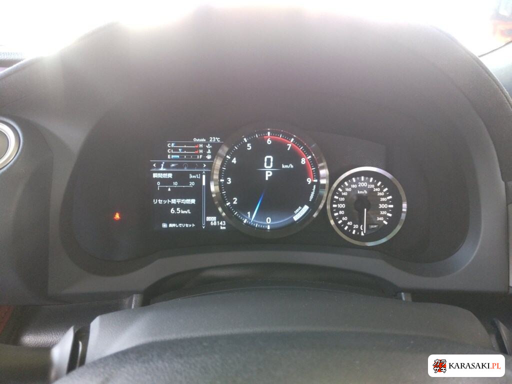 Lexus RC F 2014 z aukcji japońskiej
