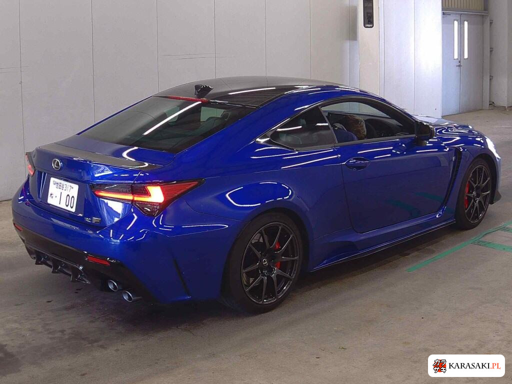 Lexus RC F 2025 z aukcji japońskiej