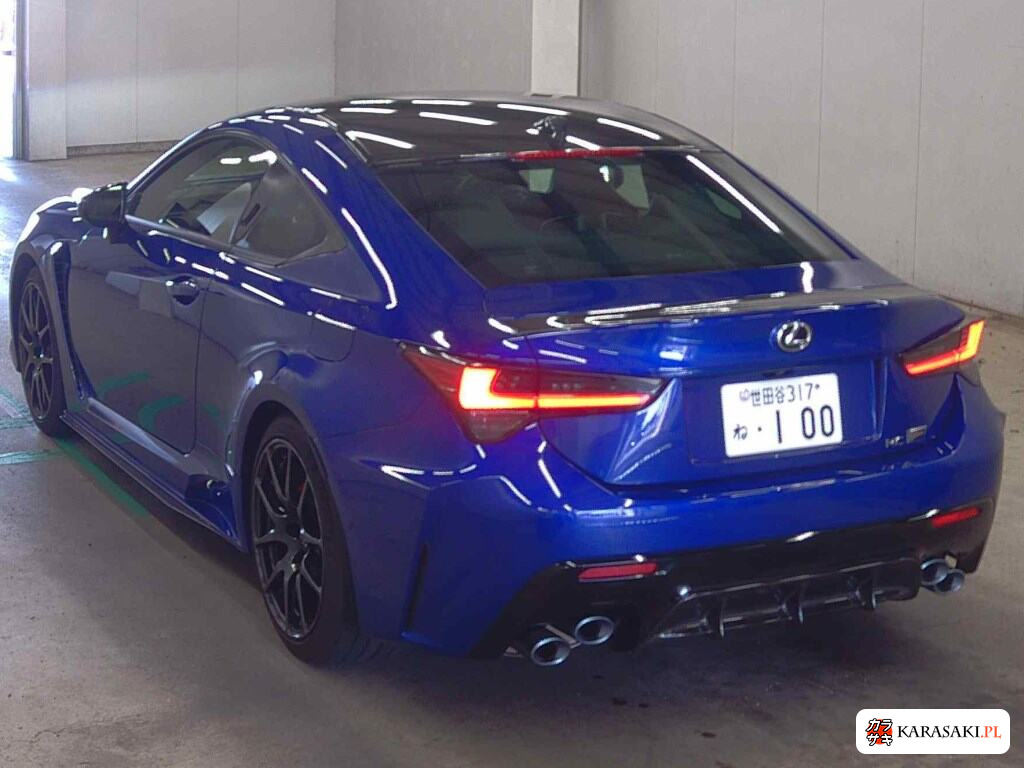 Lexus RC F 2025 z aukcji japońskiej