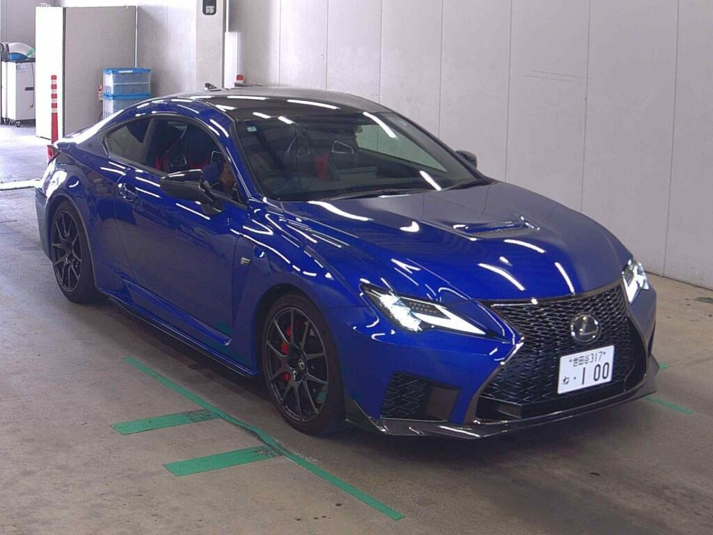 Lexus RC F 2025 z aukcji japońskiej