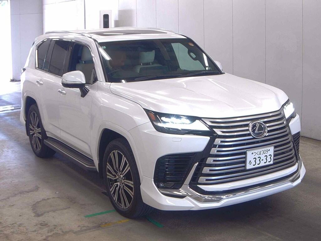 Lexus LX 2022 z aukcji japońskiej