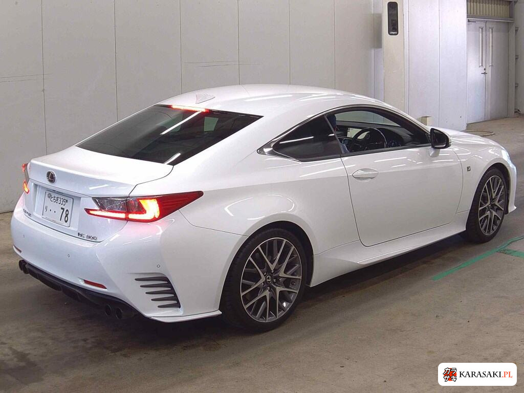 Lexus RC 2018 z aukcji japońskiej
