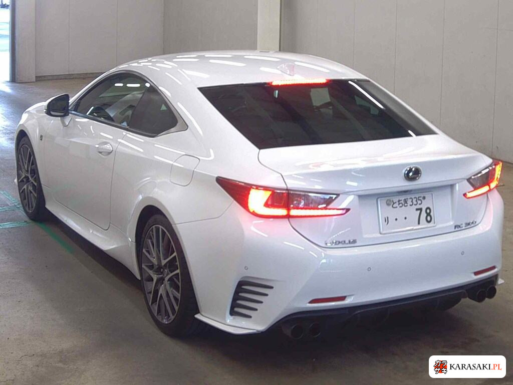 Lexus RC 2018 z aukcji japońskiej