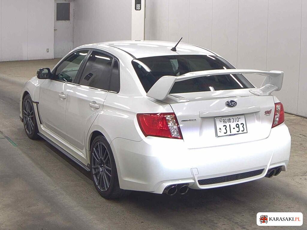 Subaru Impreza 2012 z aukcji japońskiej