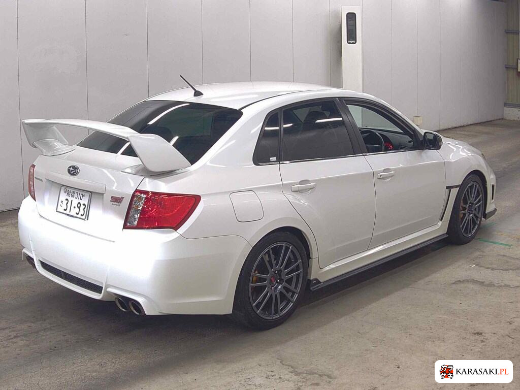 Subaru Impreza 2012 z aukcji japońskiej