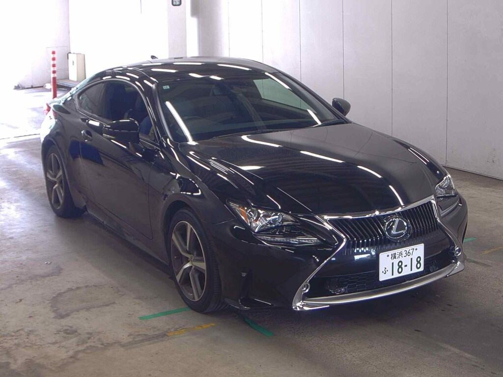 Lexus RC 2018 z aukcji japońskiej