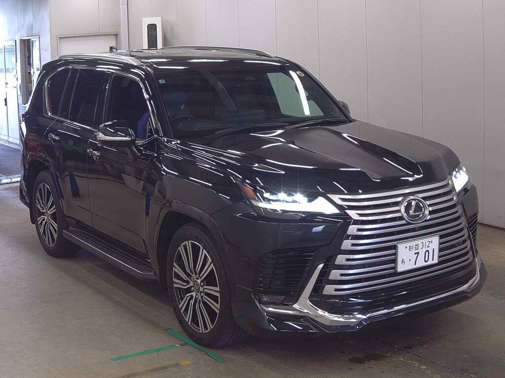 Lexus LX 2025 z aukcji japońskiej