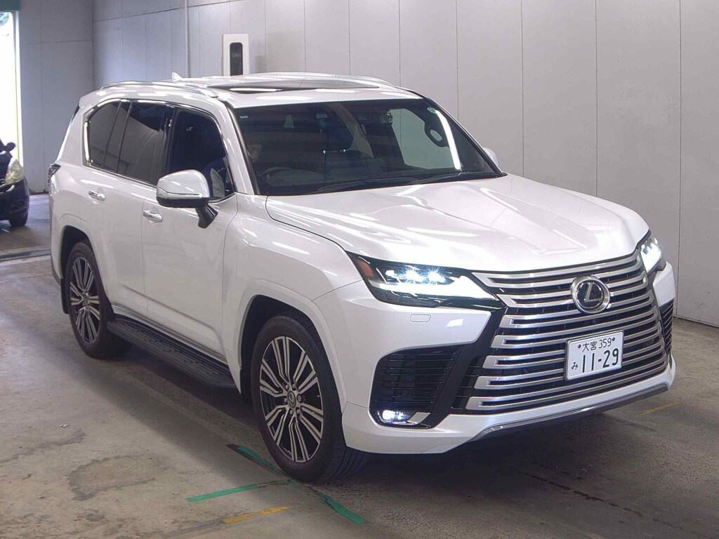 Lexus LX 2023 z aukcji japońskiej