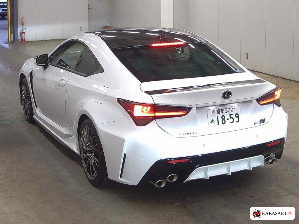 Lexus RC F 2021 z aukcji japońskiej