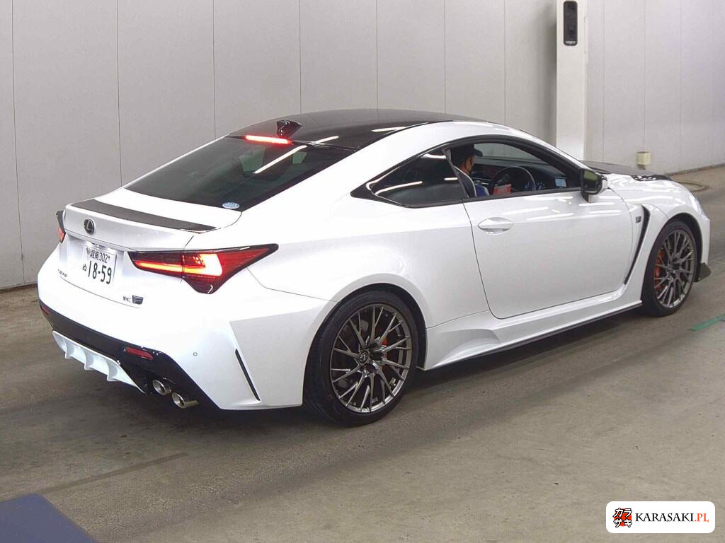 Lexus RC F 2021 z aukcji japońskiej