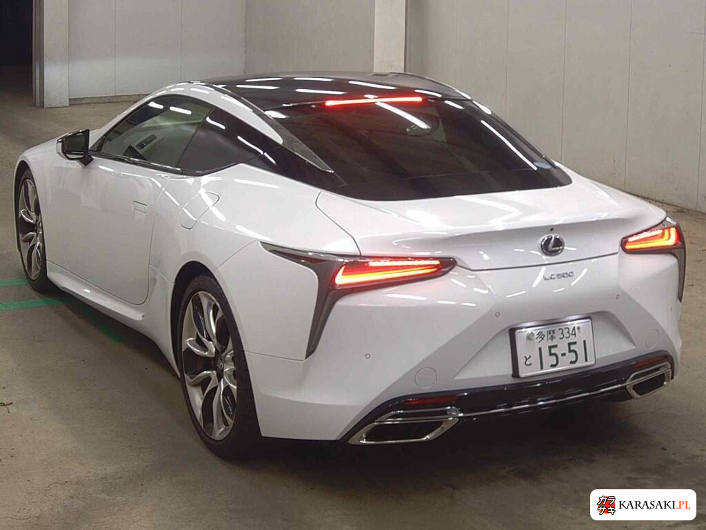 Lexus LC 2017 z aukcji japońskiej