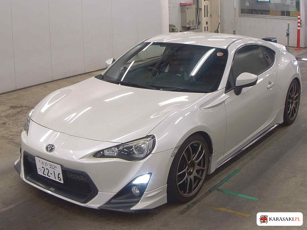 Toyota 86 2012 z aukcji japońskiej