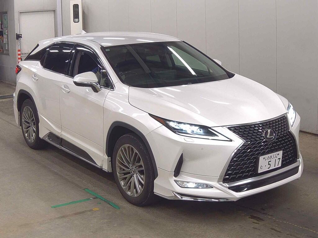 Lexus RX 2021 z aukcji japońskiej
