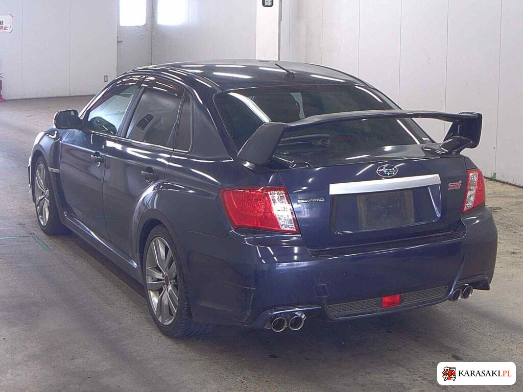 2012 Subaru Impreza 4D 4WD WRX STI A Line Type S 2
