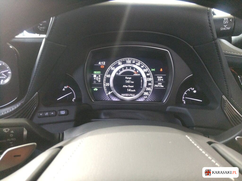 Lexus LS 2022 z aukcji japońskiej