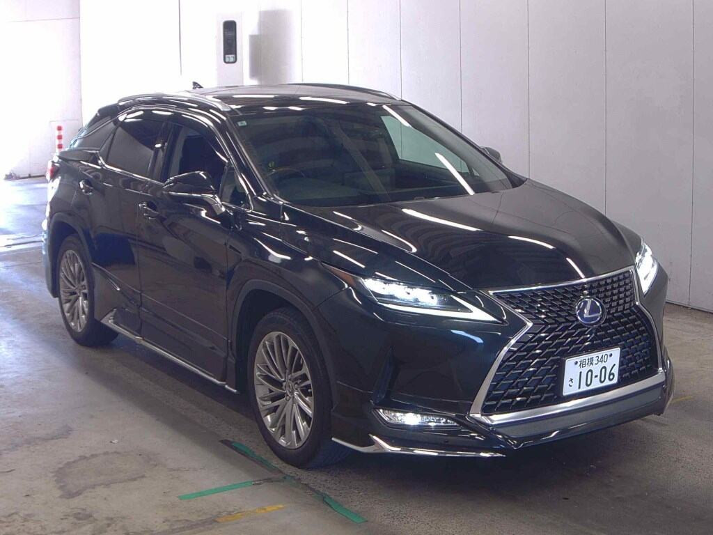 Lexus RX 2022 z aukcji japońskiej
