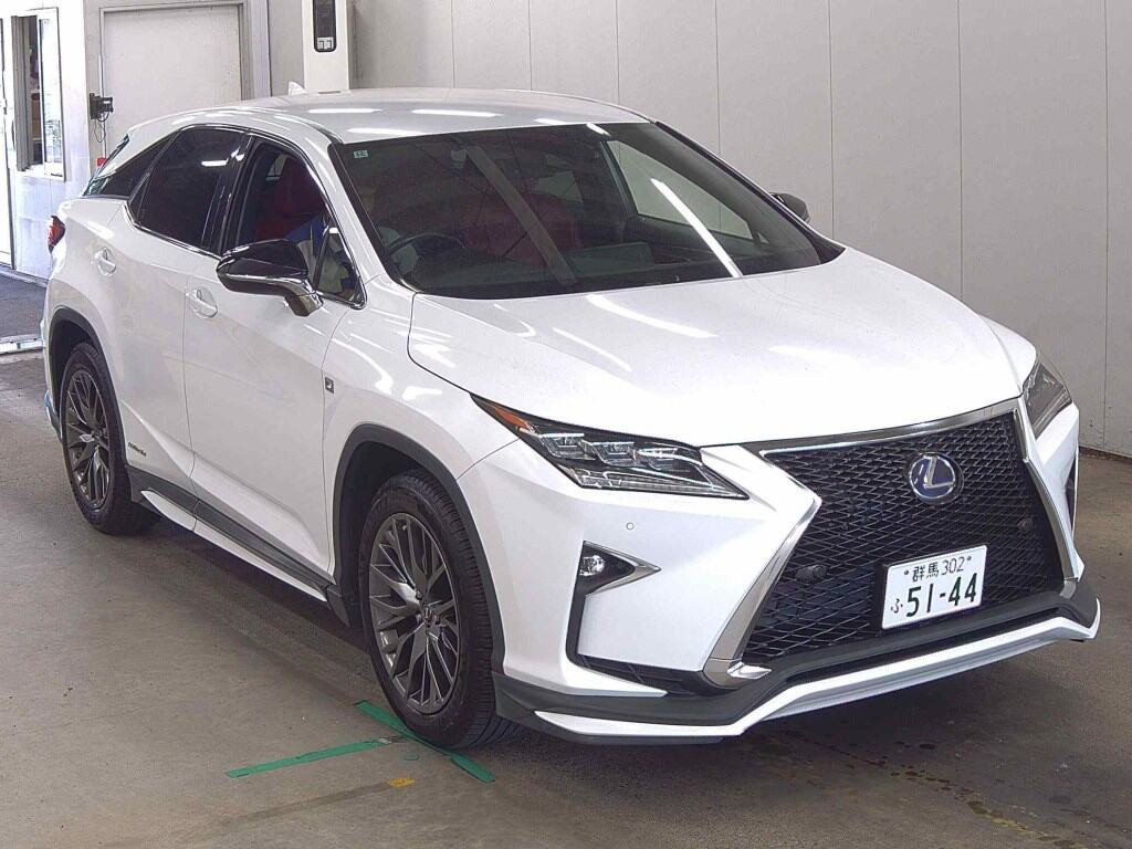 Lexus RX 2017 z aukcji japońskiej