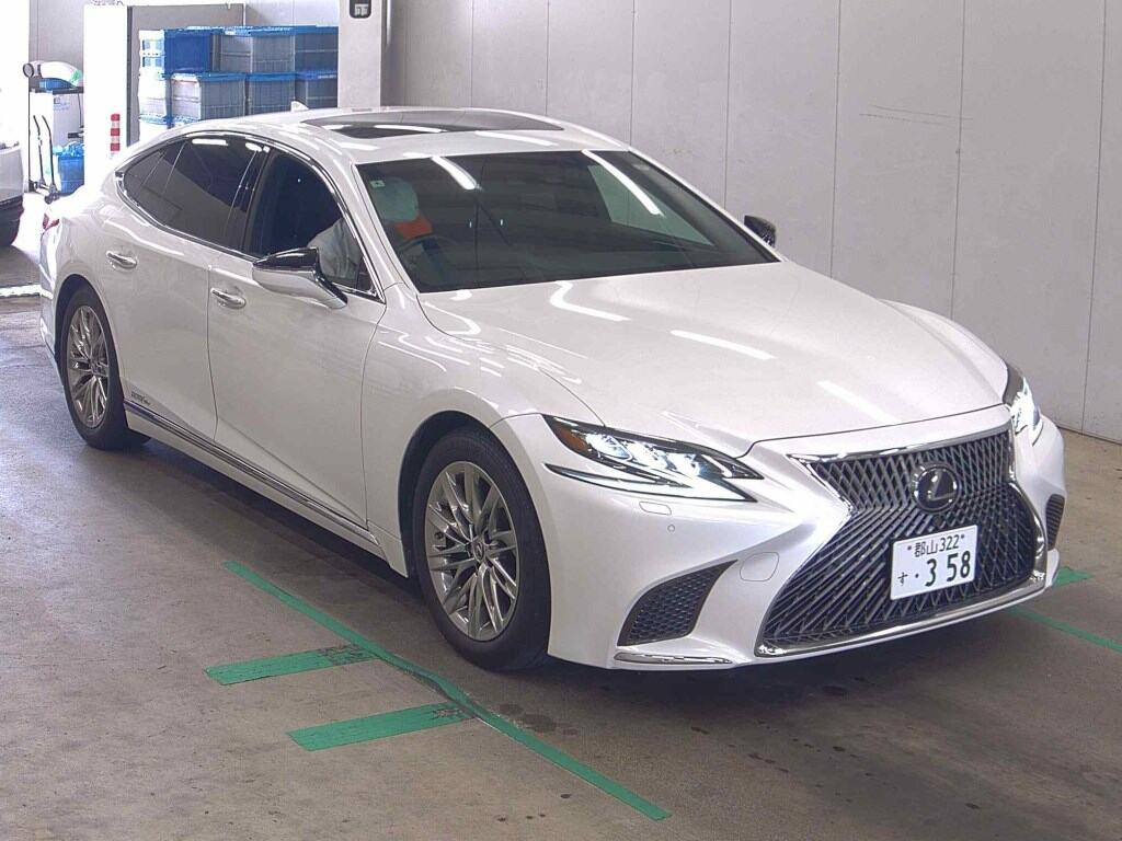 Lexus LS 2018 z aukcji japońskiej