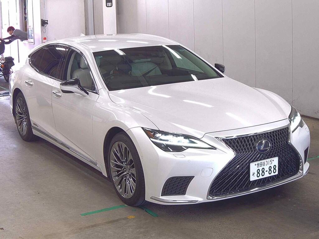 Lexus LS 2022 z aukcji japońskiej