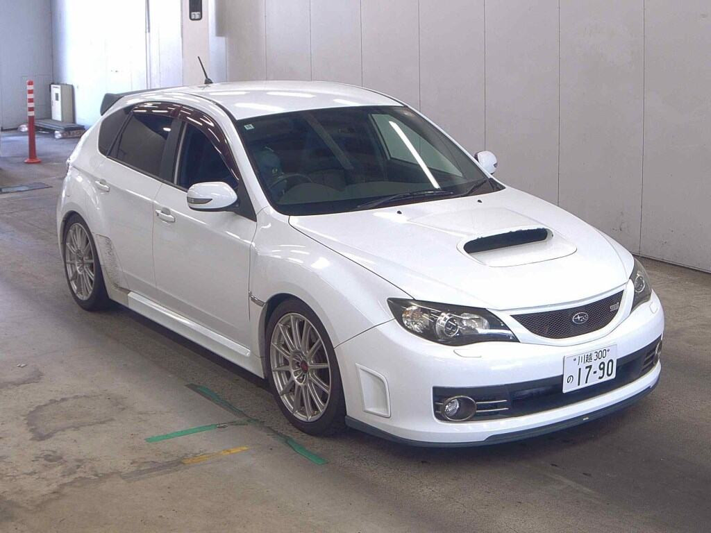 Subaru Impreza 2008 z aukcji japońskiej