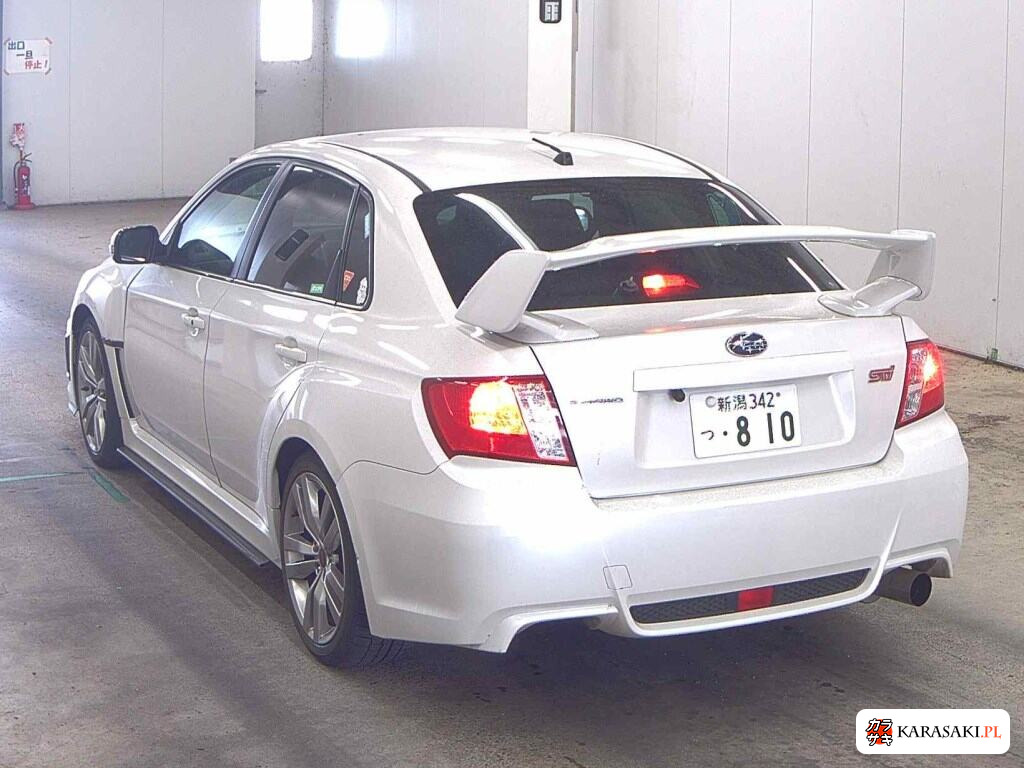 2012 Subaru Impreza 4D 4WD WRX STI 2
