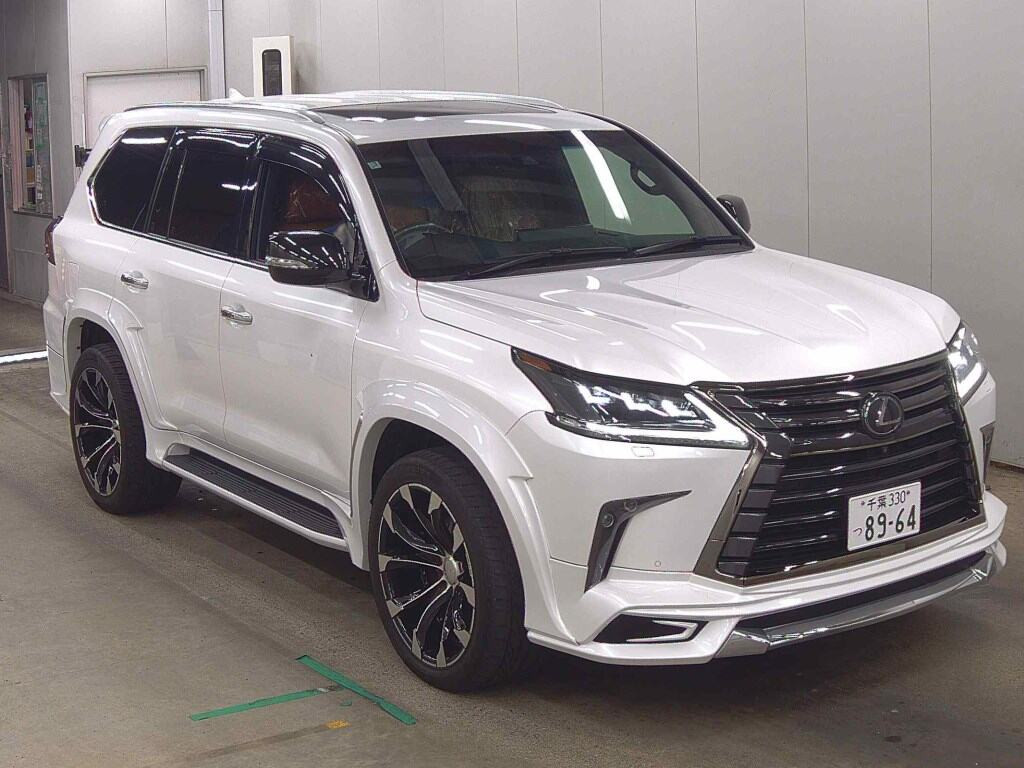Lexus LX 2021 z aukcji japońskiej