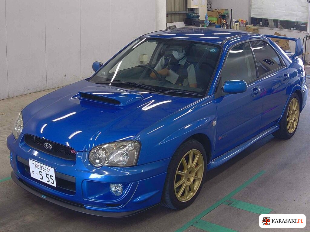 Subaru Impreza WRX 2005 z aukcji japońskiej