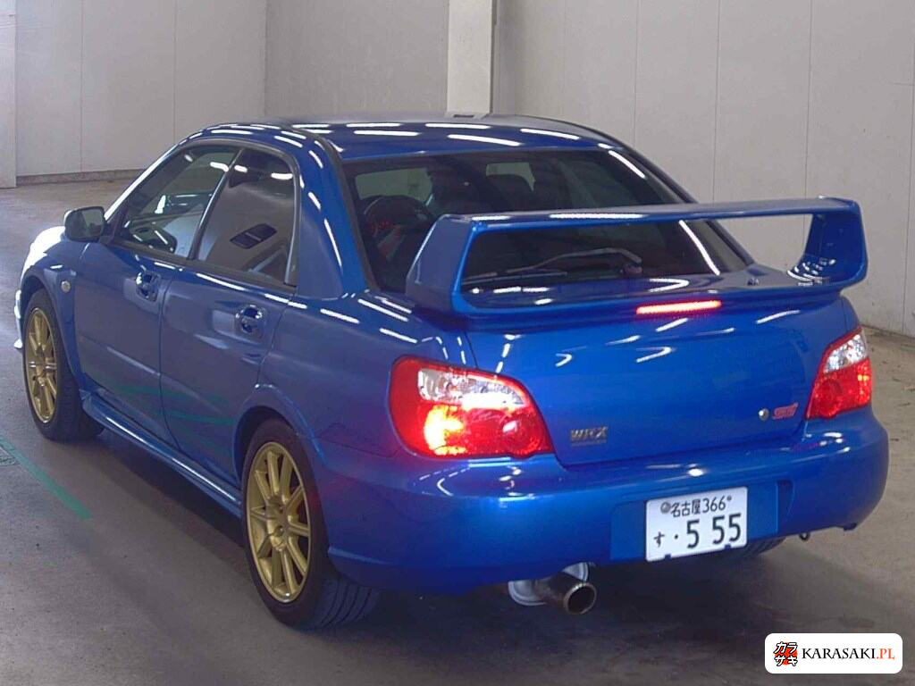 Subaru Impreza WRX 2005 z aukcji japońskiej