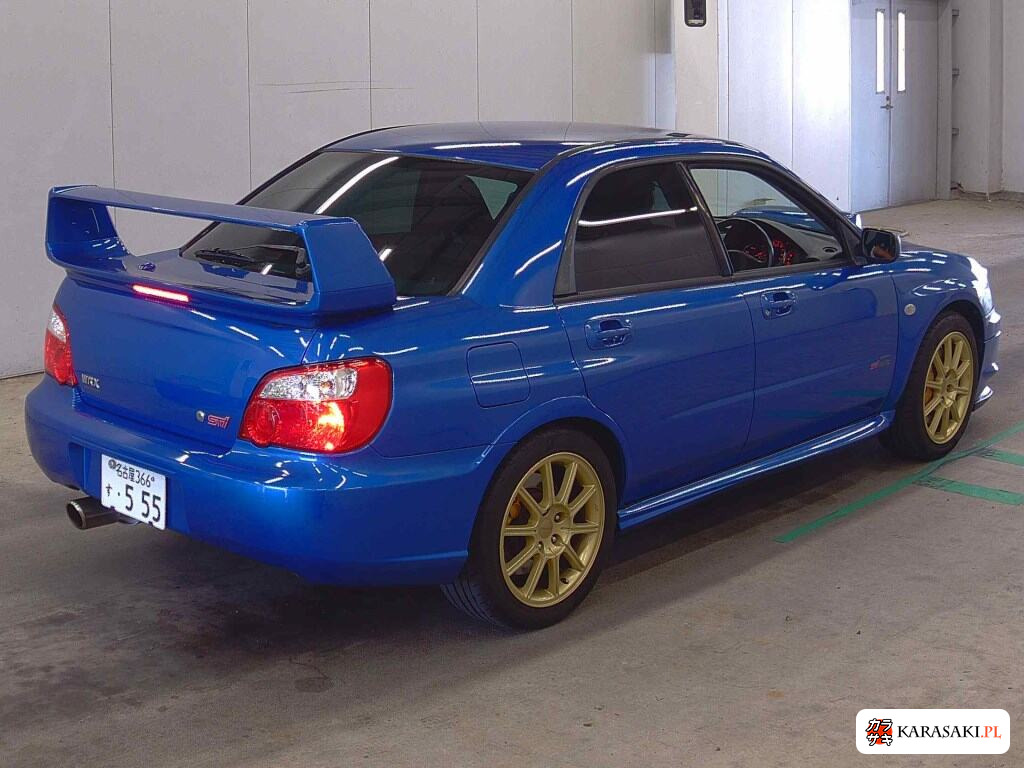 Subaru Impreza WRX 2005 z aukcji japońskiej