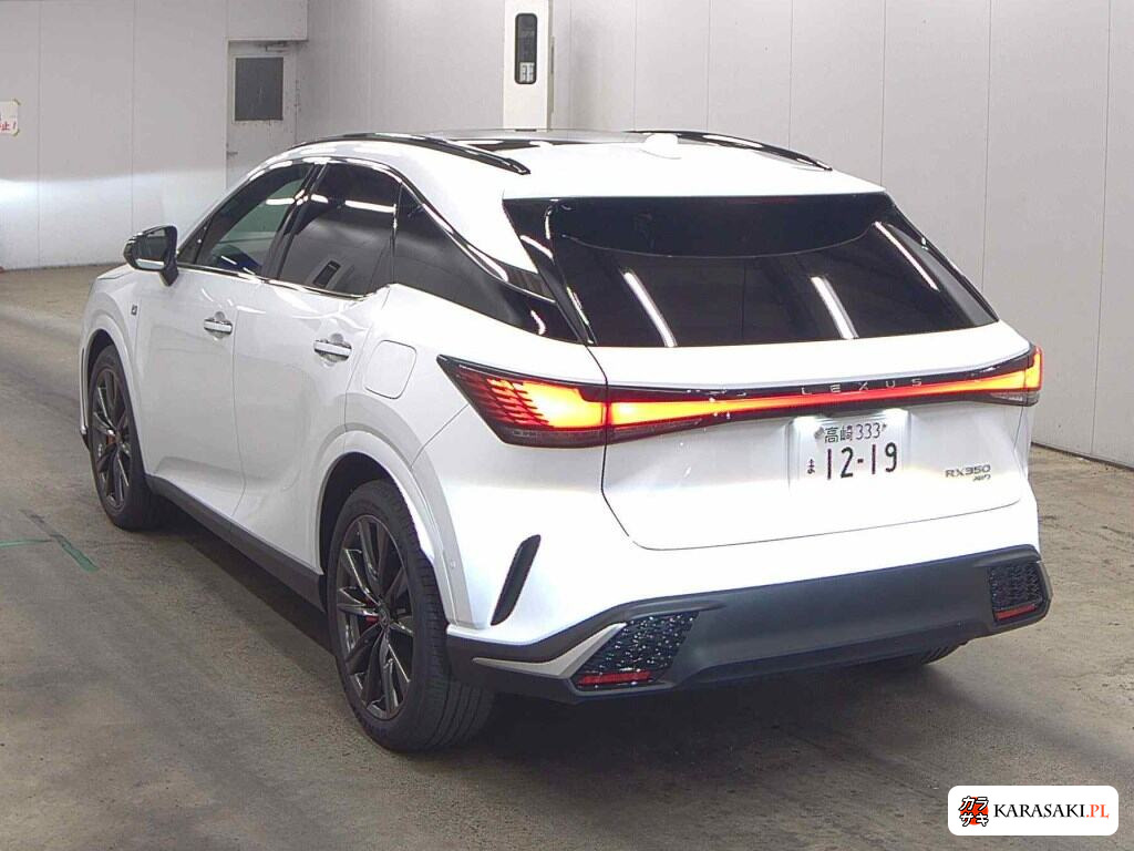 Lexus RX 2025 z aukcji japońskiej