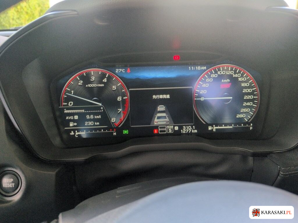 Subaru WRX STI 2026 z aukcji japońskiej