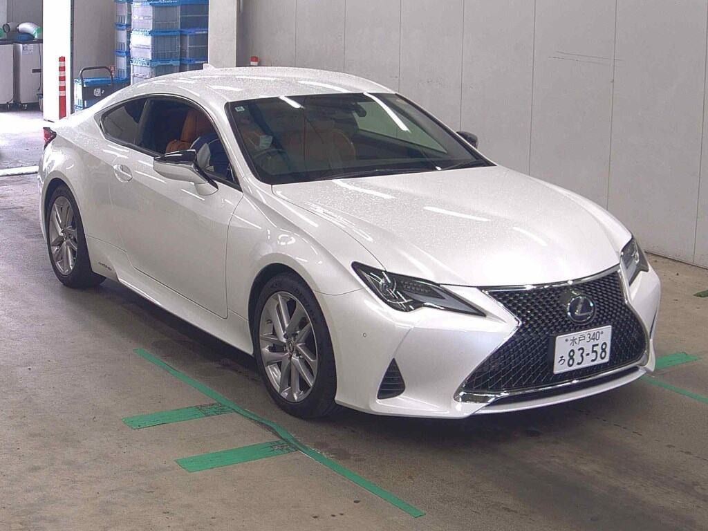Lexus RC 2019 z aukcji japońskiej
