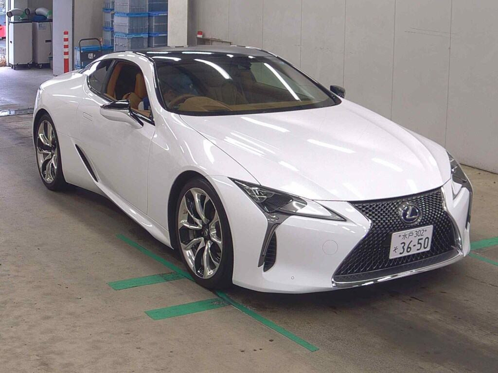 Lexus LC 2018 from a Japanese auction
