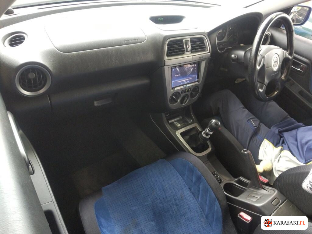 Subaru Impreza WRX 2002 z aukcji japońskiej