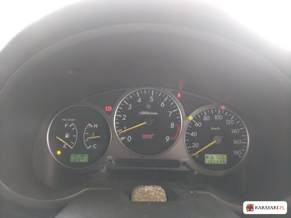 Subaru Impreza WRX 2002 z aukcji japońskiej