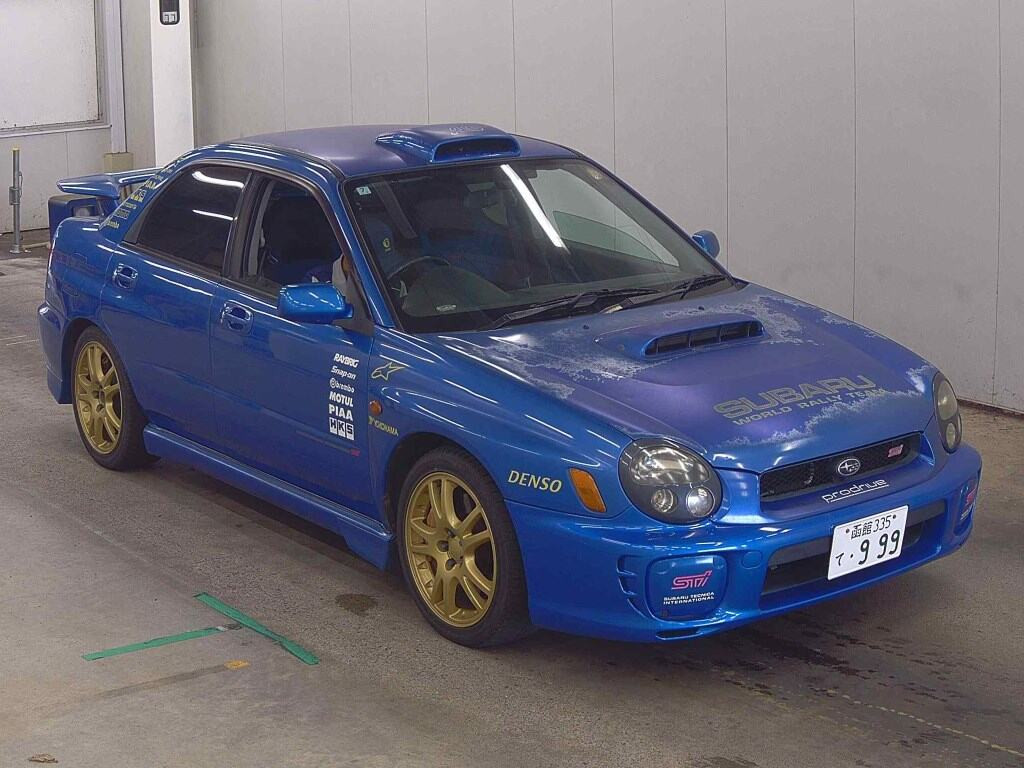 Subaru Impreza WRX 2002 z aukcji japońskiej