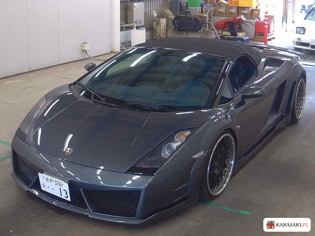 Lamborghini Gallardo Spyder 2007 z aukcji japońskiej