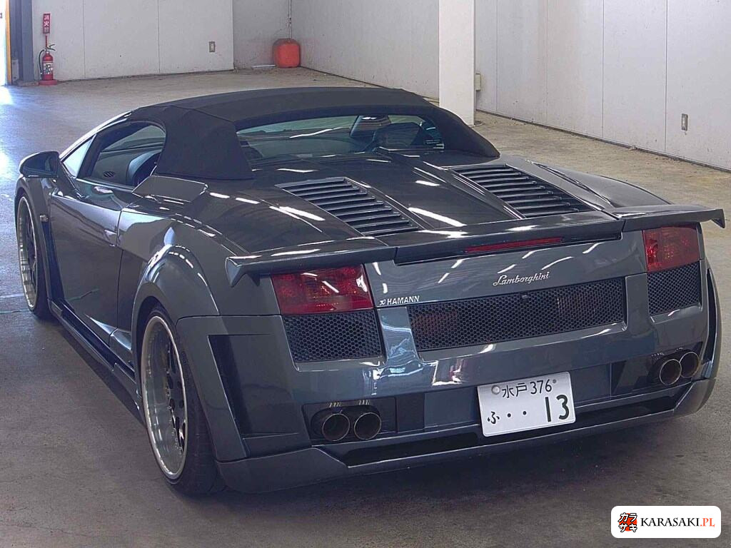 Lamborghini Gallardo Spyder 2007 z aukcji japońskiej