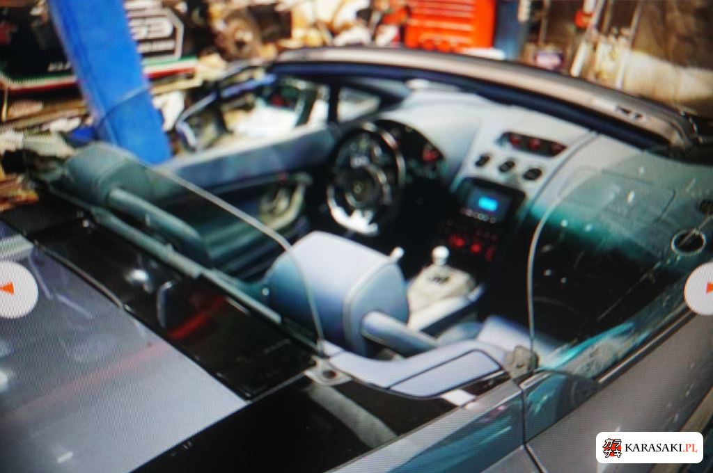 Lamborghini Gallardo Spyder 2007 z aukcji japońskiej