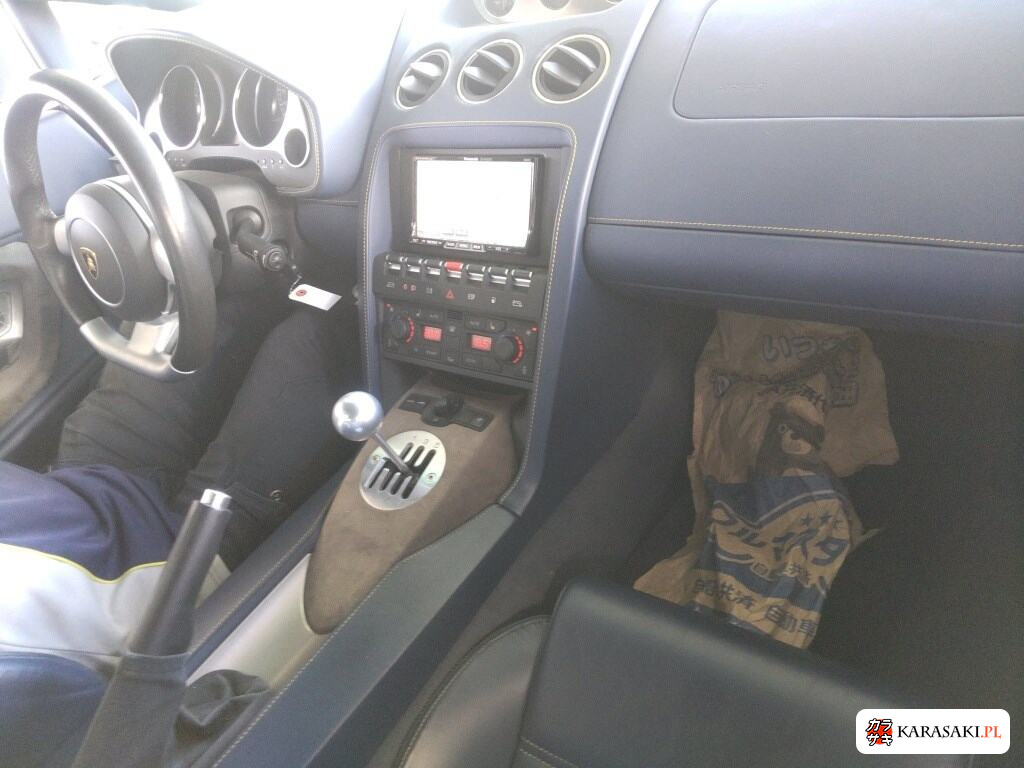 Lamborghini Gallardo Spyder 2007 z aukcji japońskiej