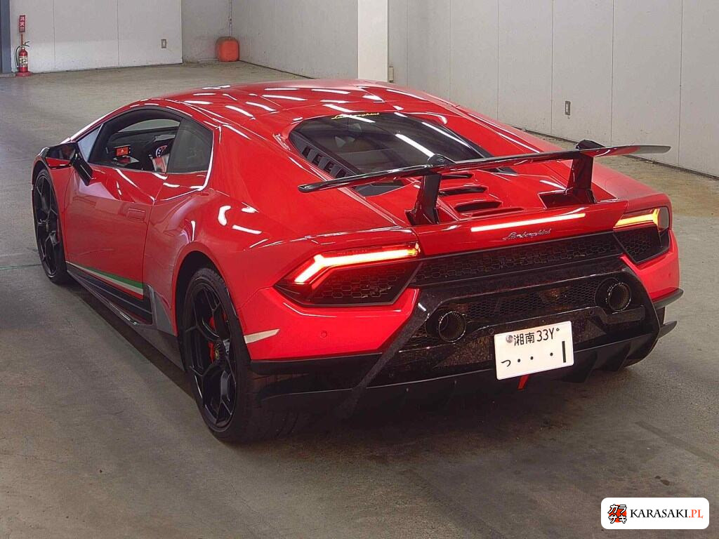 Lamborghini Huracan 2019 z aukcji japońskiej