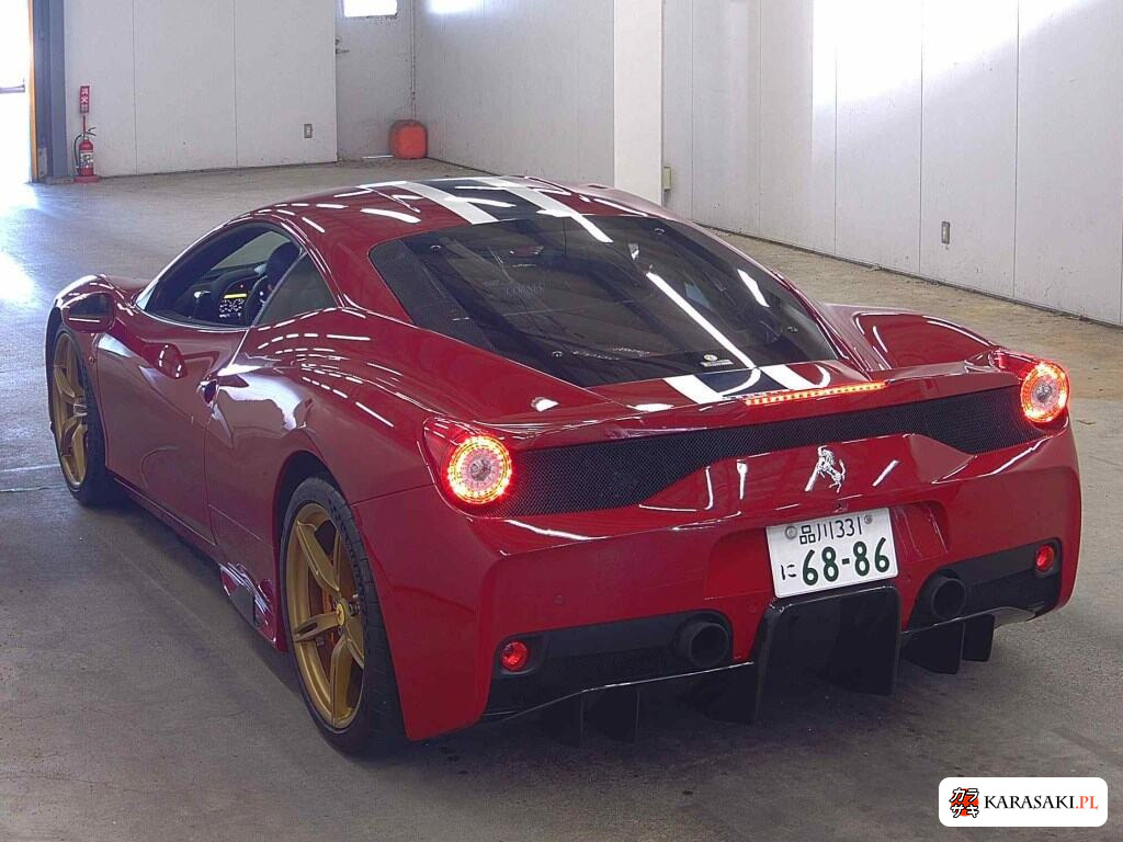 Ferrari 458 Speciale 2015 z aukcji japońskiej
