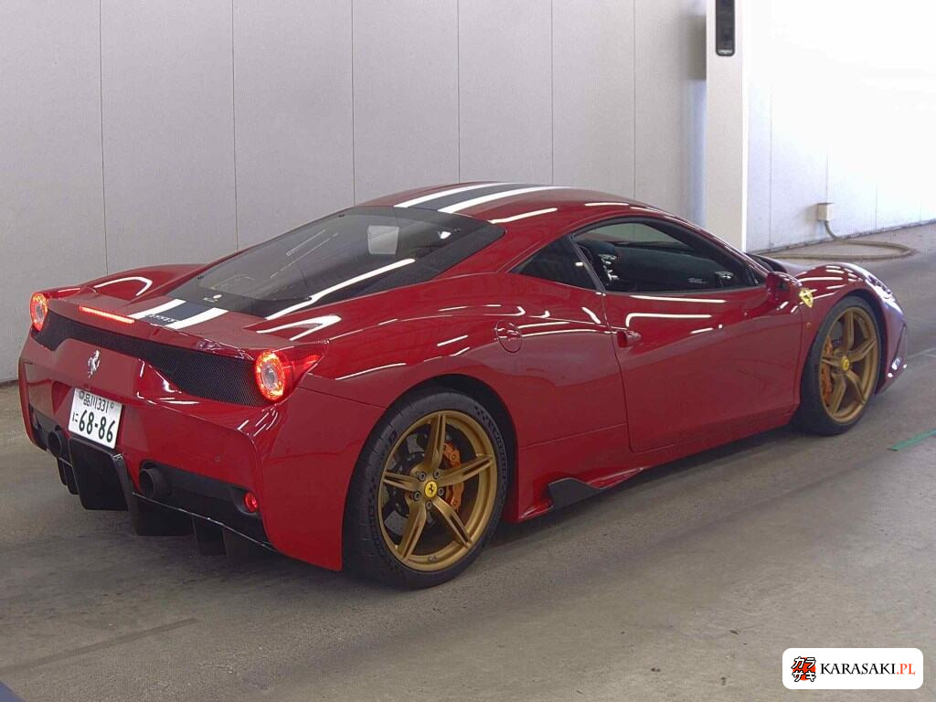 Ferrari 458 Speciale 2015 z aukcji japońskiej