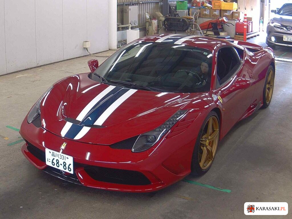 Ferrari 458 Speciale 2015 z aukcji japońskiej