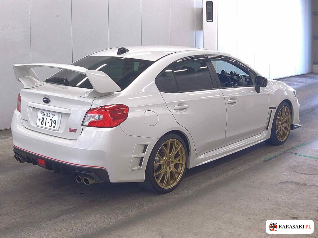 Subaru WRX STI 2020 z aukcji japońskiej